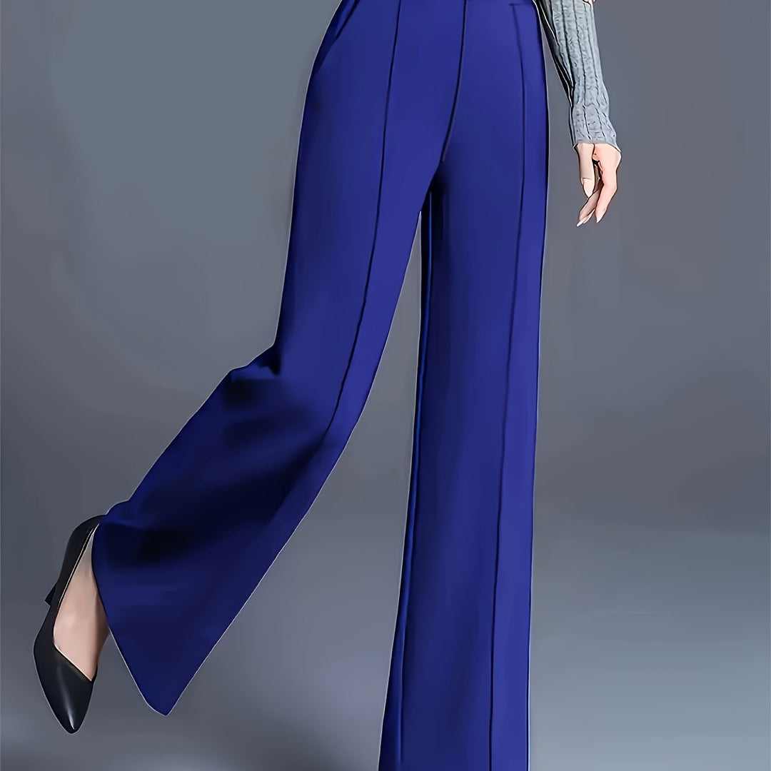 Odette | High-Waisted Wide-Leg Trousers