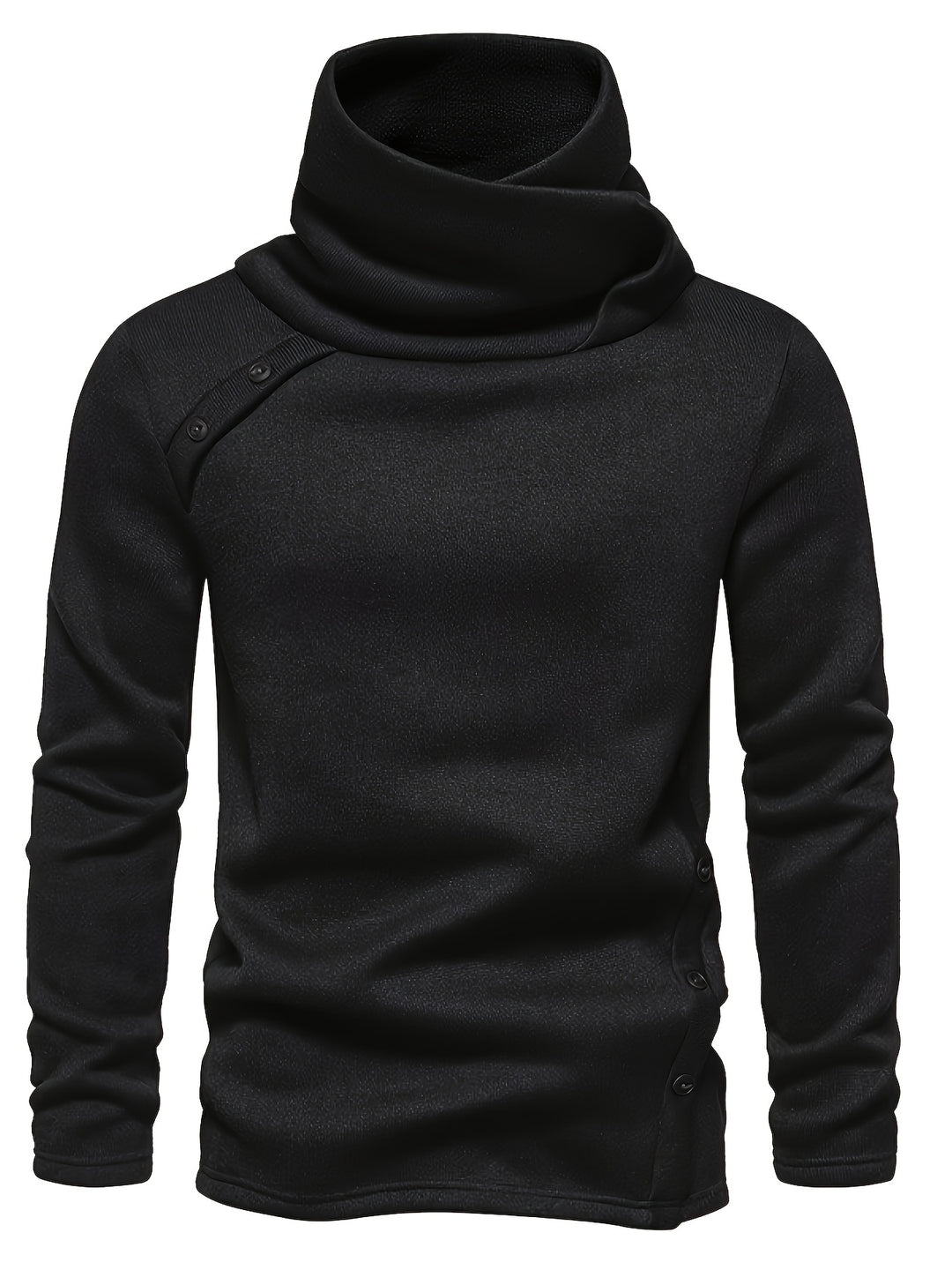 Nash | Slouchy Collar Button-Up Sweater