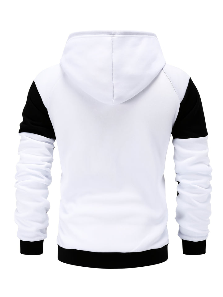 Bryce | Color Block Zip-Up Hooded Jacket