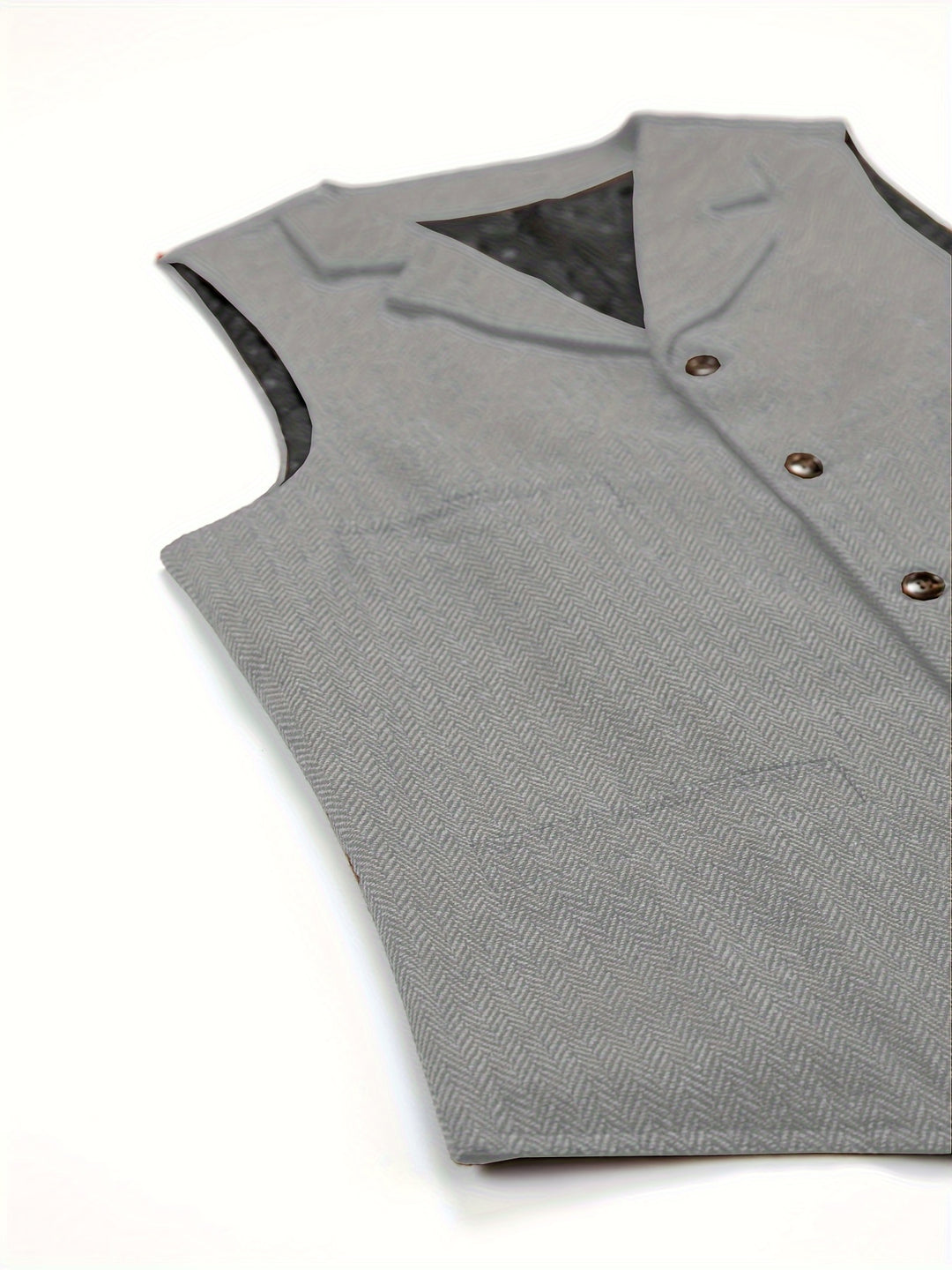 Colton | Heritage Herringbone Vest