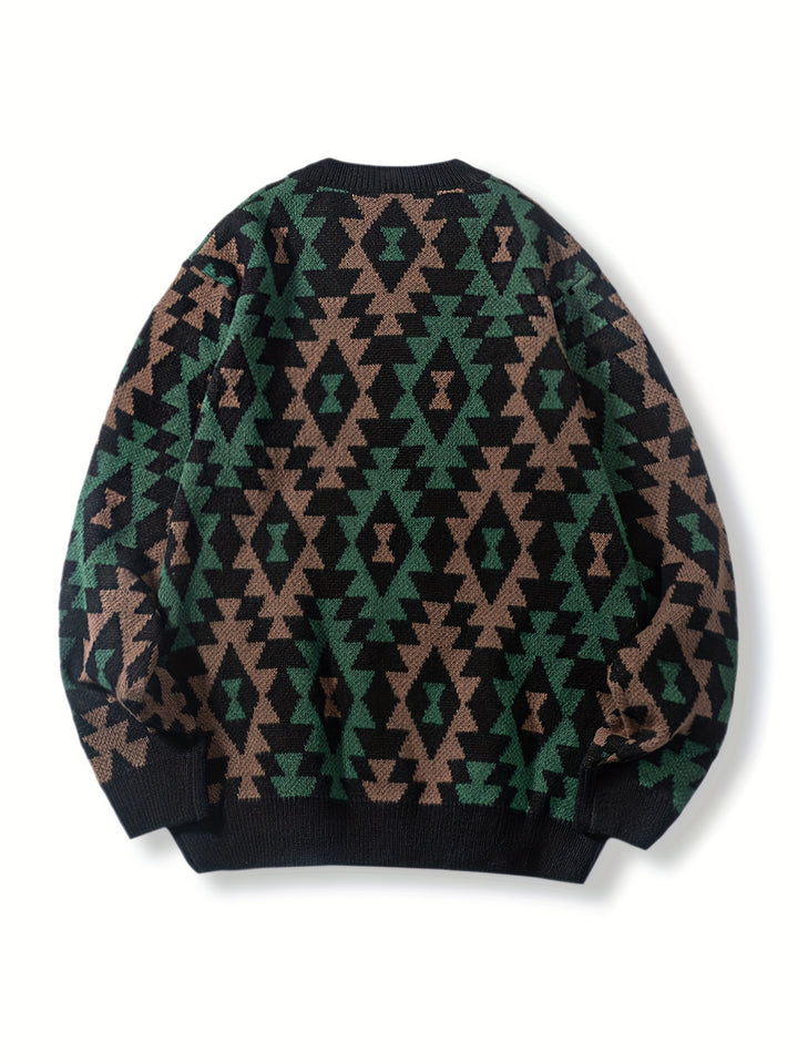 Rhodes | Heritage Pattern Sweater