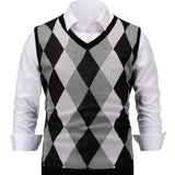 Chandler | Classic Argyle Sweater Vest