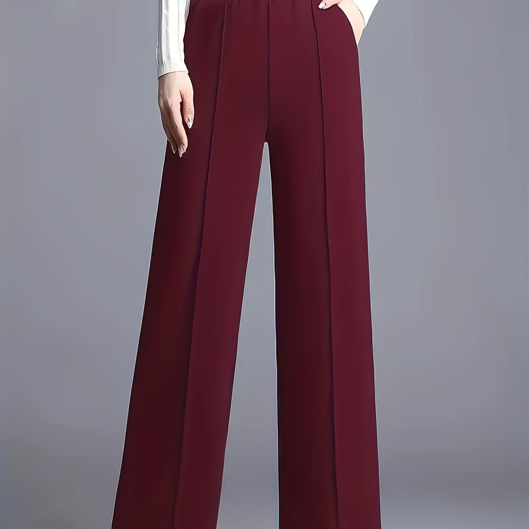 Claudia | High-Waisted Wide-Leg Pants