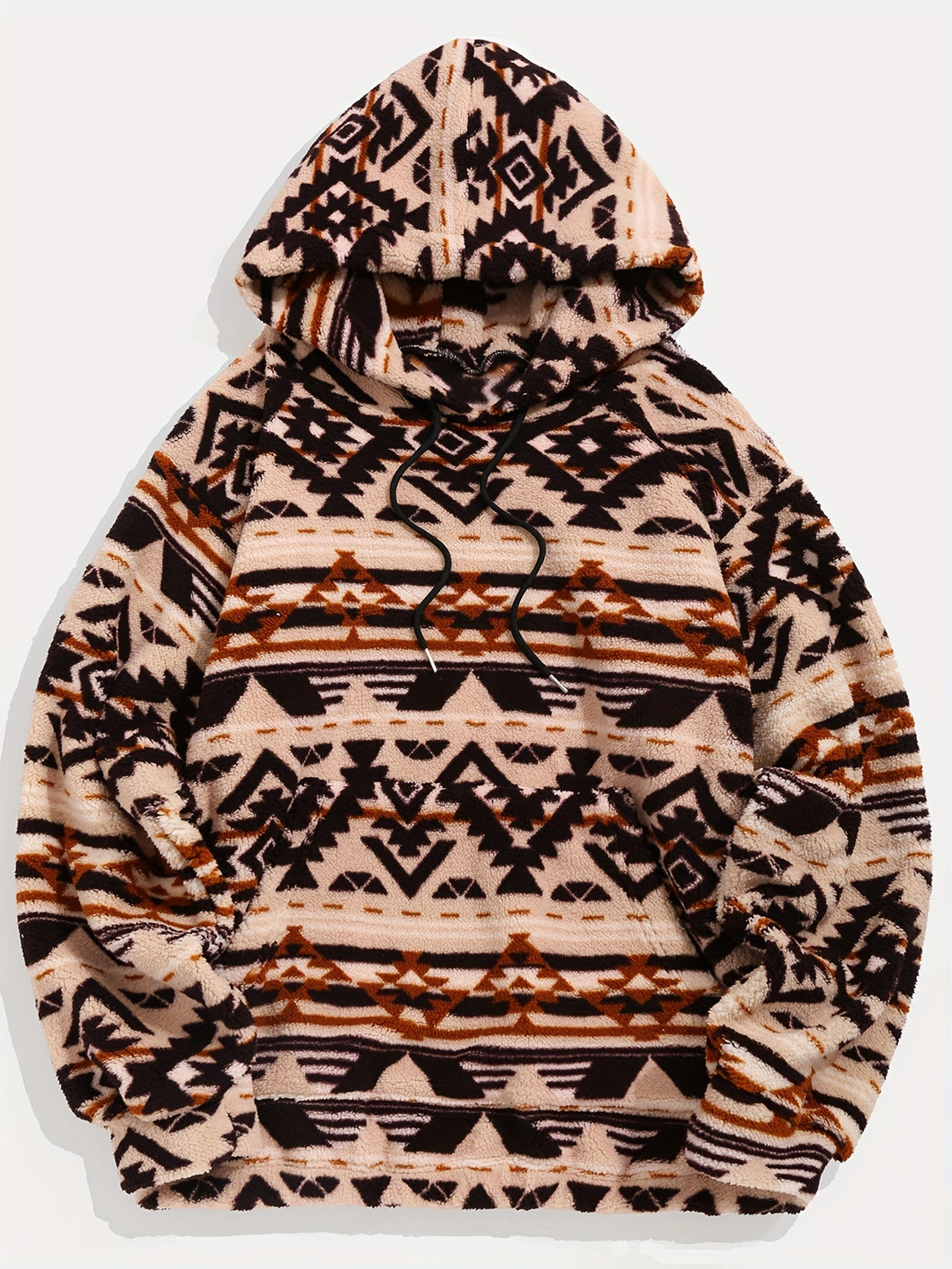 Ashton | Patterned Hooded Sweatshirt