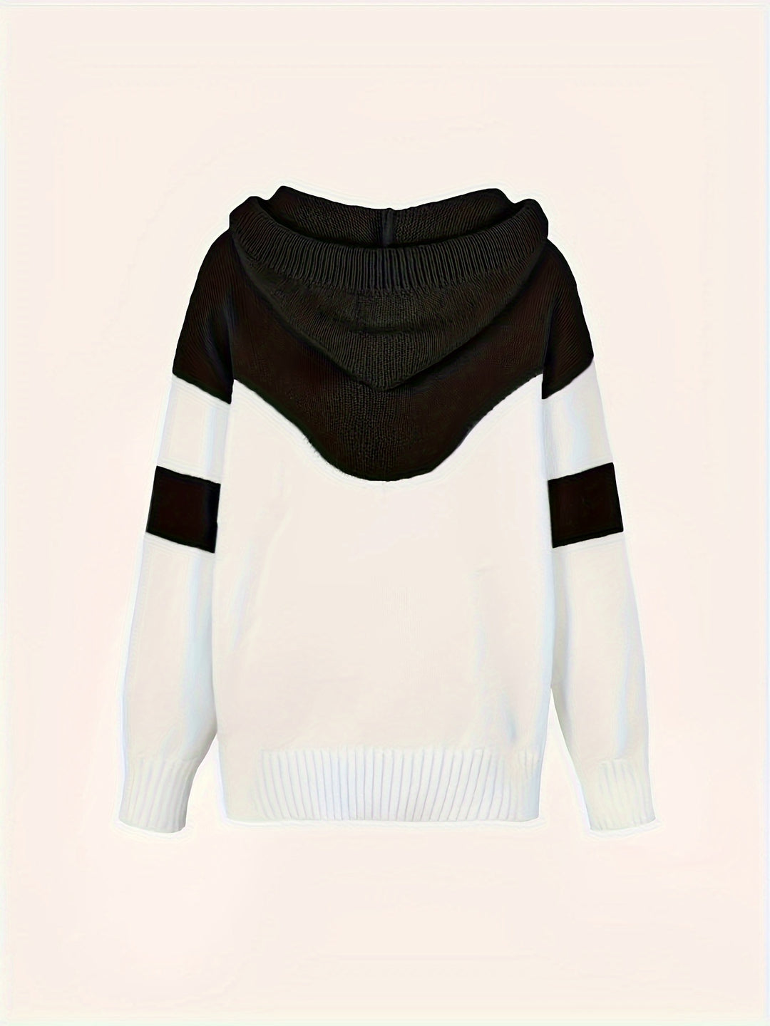 Gretchen | Color-Block Hooded Pullover
