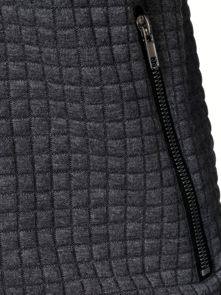 Sullivan | Textured Stand-Collar Jacket