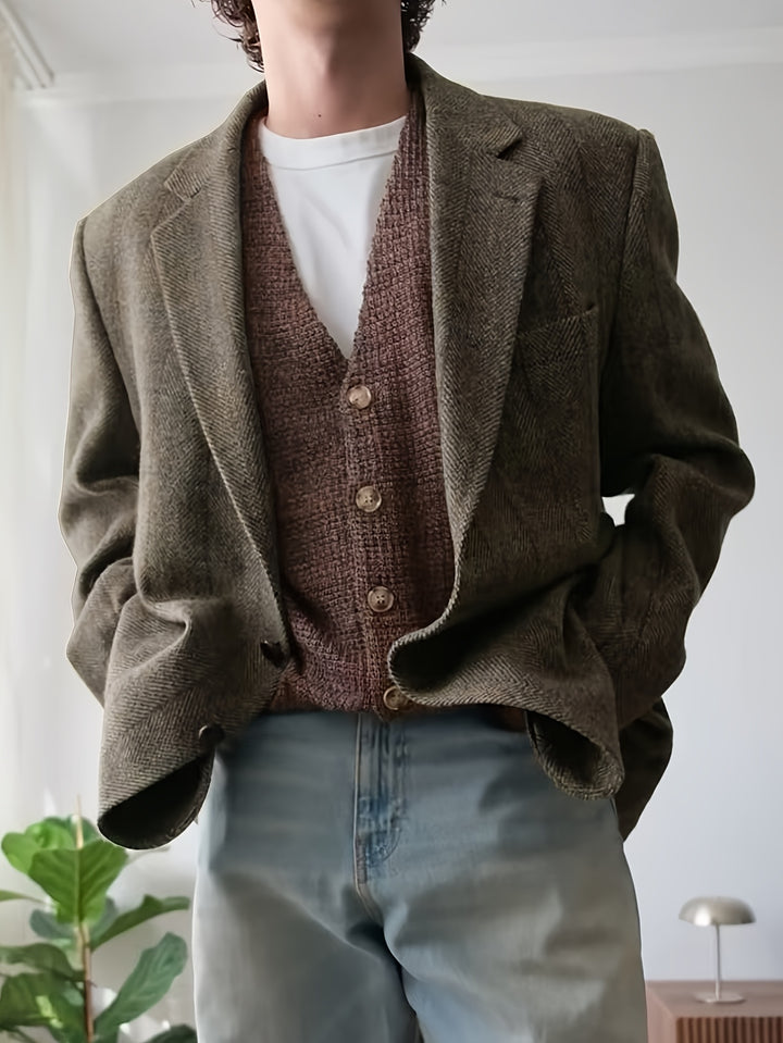 Rhys | Refined Textured Blazer
