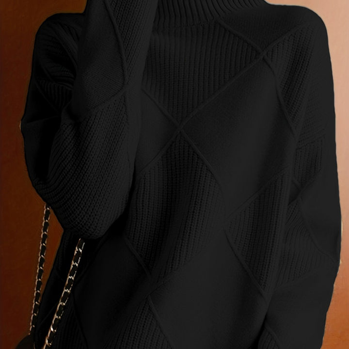 Maeve | Textured Turtleneck Sweater