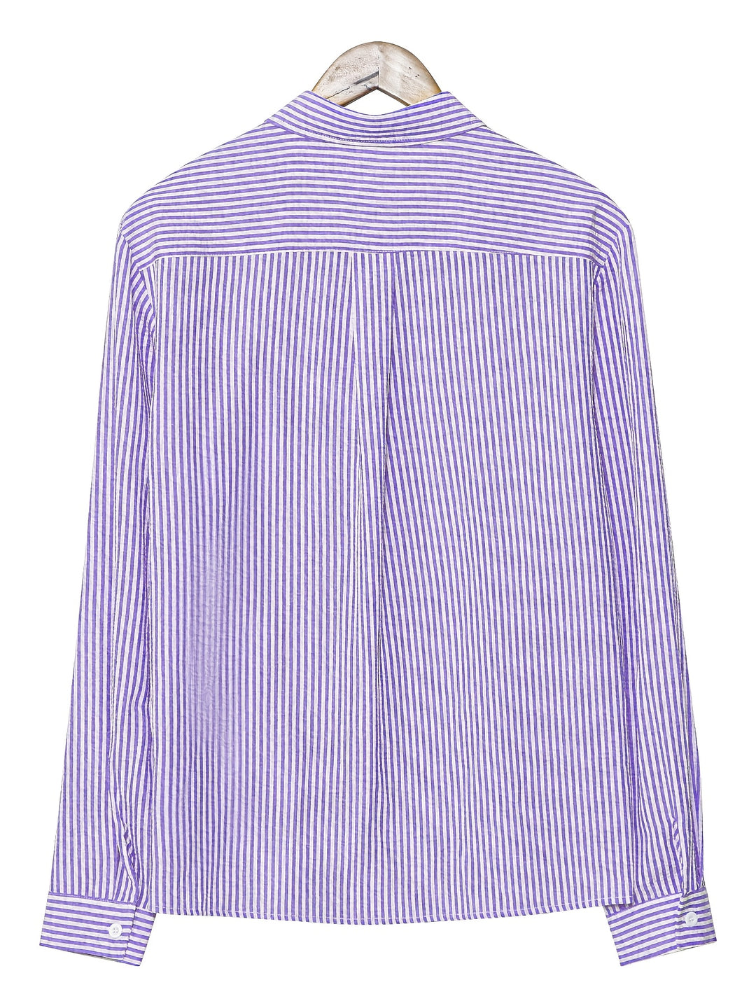 Spencer | Textured Striped Long-Sleeve Shirt