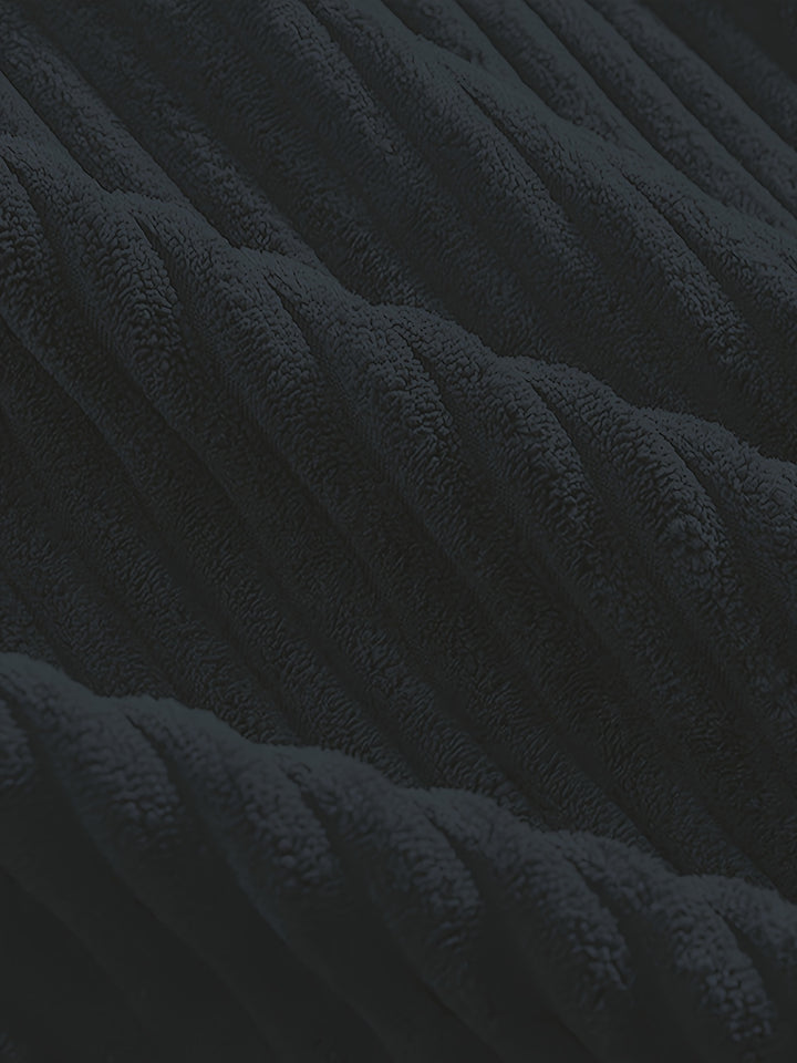 Sebastian | Ribbed Pullover Hoodie