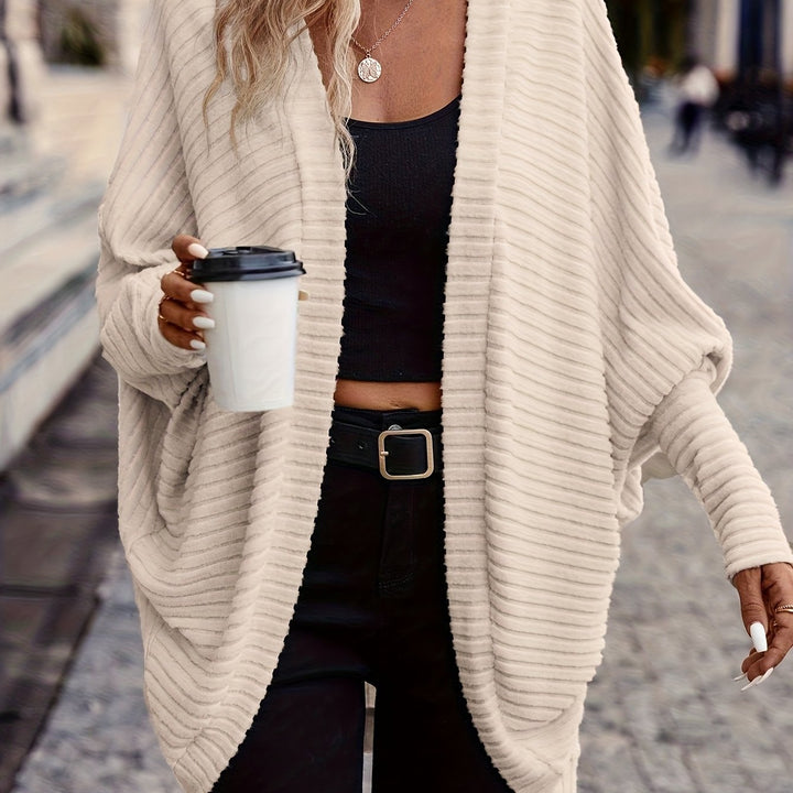 Odette | Relaxed Open-Front Cardigan