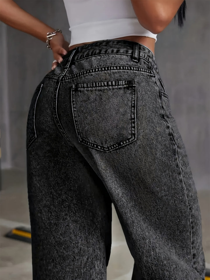 Tamsin | High-Waisted Wide-Leg Jeans