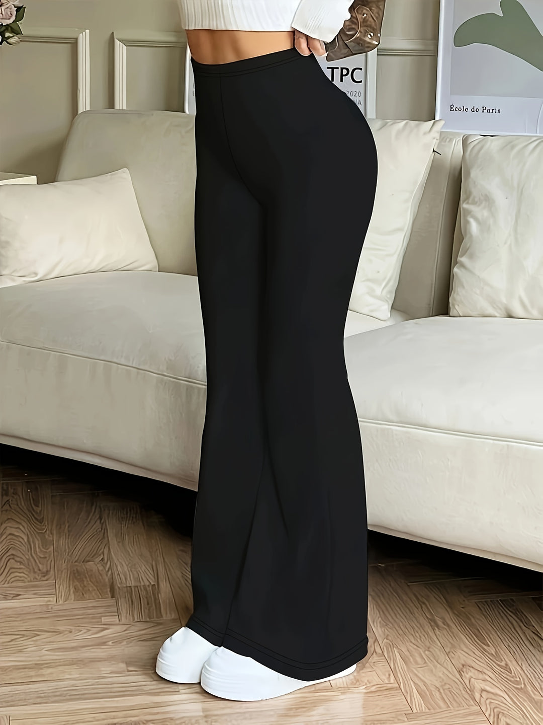 Marlene | High-Waist Flared Trousers