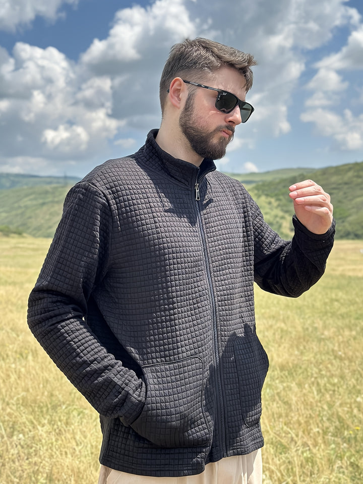 Hugo | Textured Zip-Up Jacket