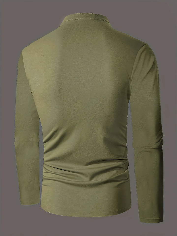 Jasper | Refined Long-Sleeve Henley