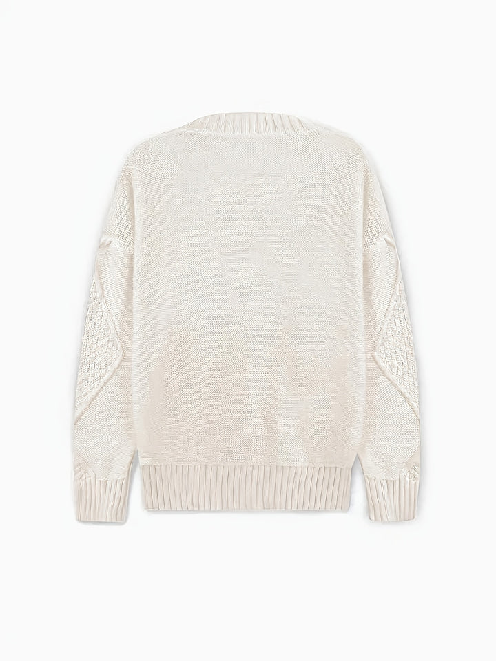 Lucinda | Cozy Cable-Knit Button Cardigan