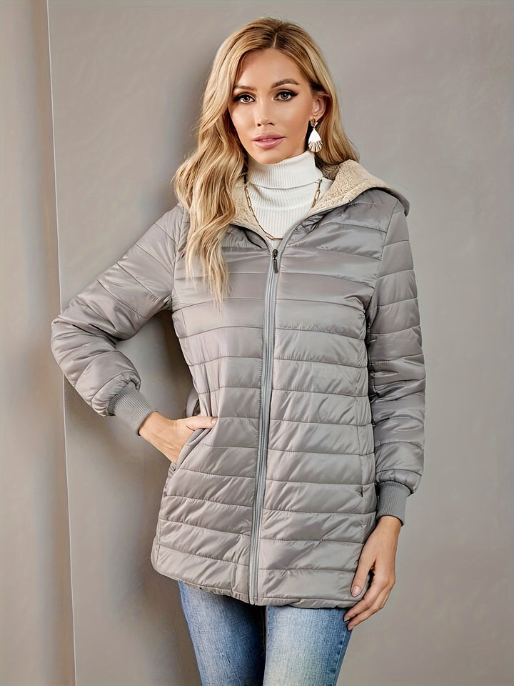 Isla | Quilted Longline Coat