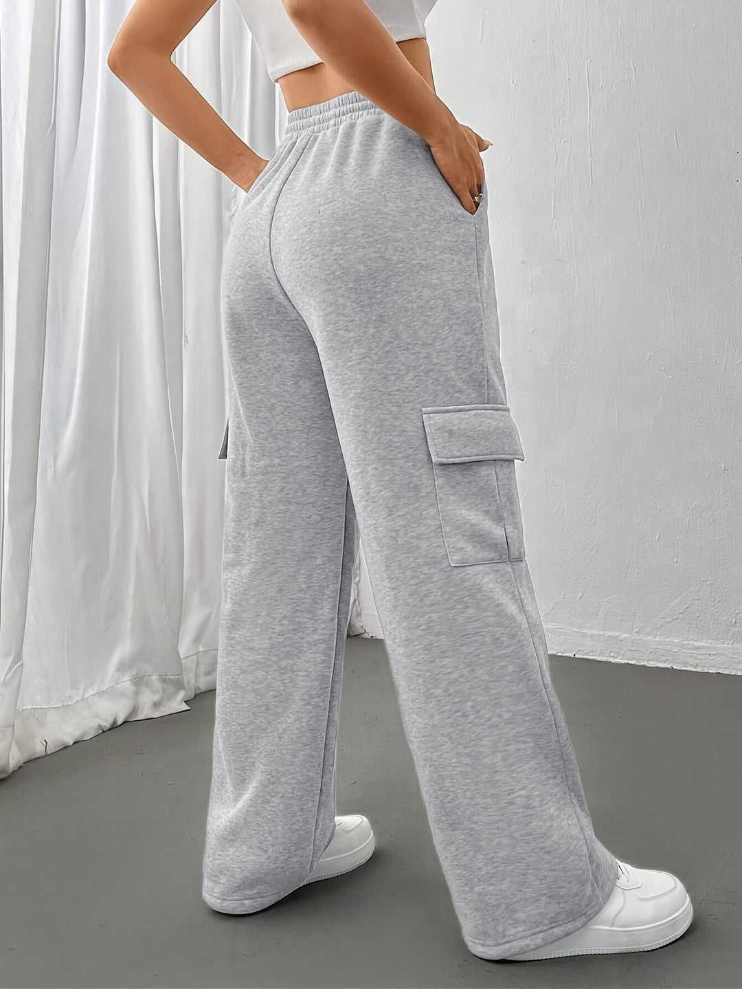 Ruth | Relaxed Cargo Sweatpants