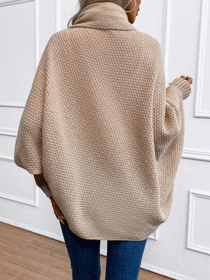 Nora | Relaxed Batwing Open-Front Cardigan