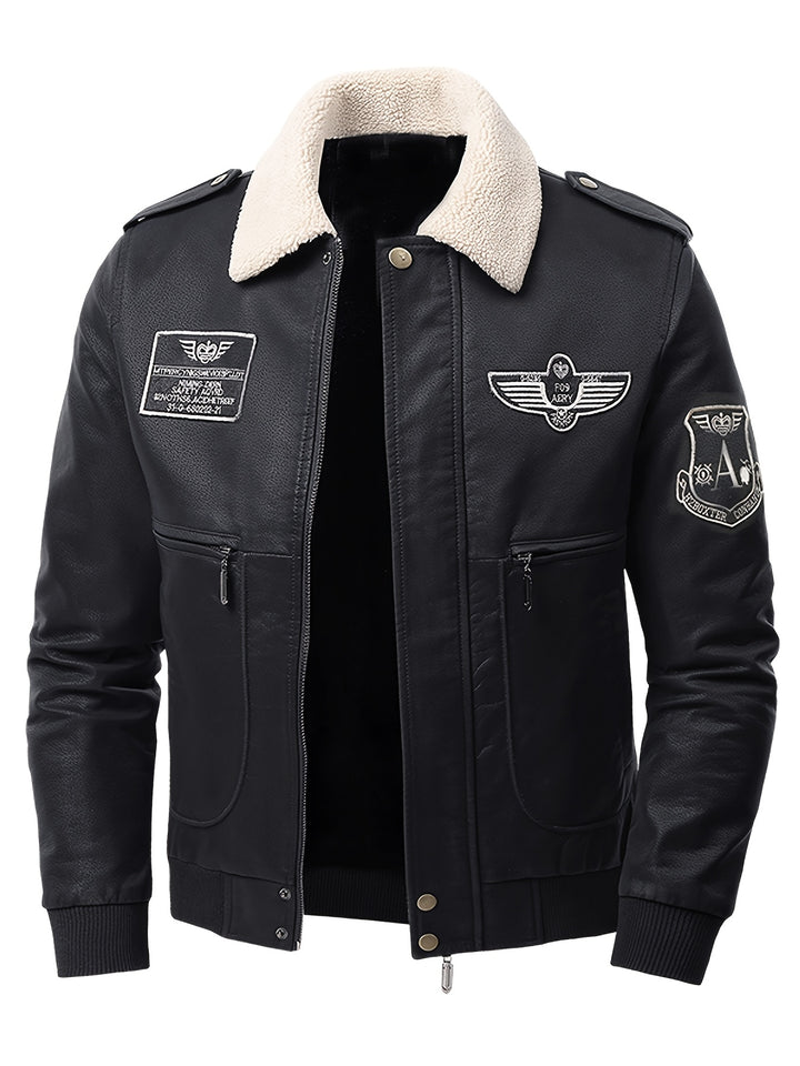 Cedric | Aviator Bomber Jacket