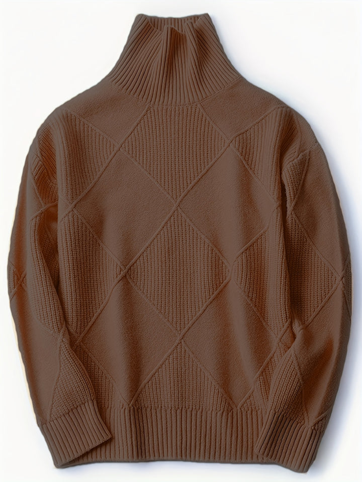 Maeve | Textured Turtleneck Sweater