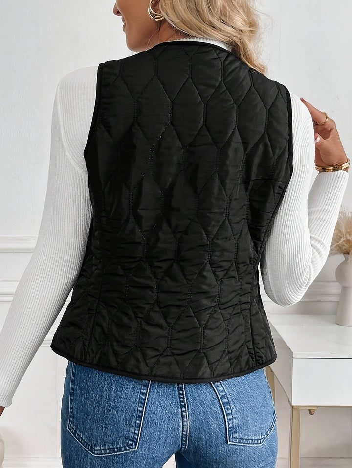Kendra | Reversible Quilted Vest