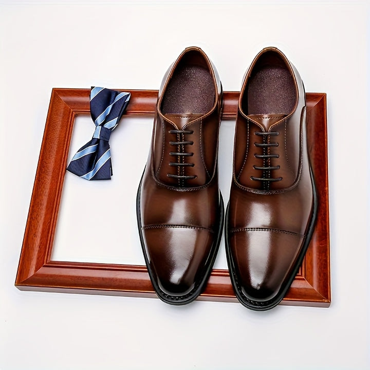 Edward | Classic Cap-Toe Oxford Shoes