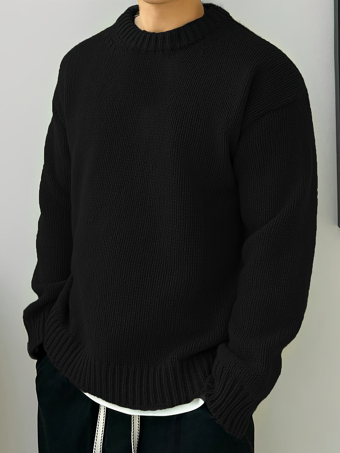 Miles | Relaxed Drop-Shoulder Sweater