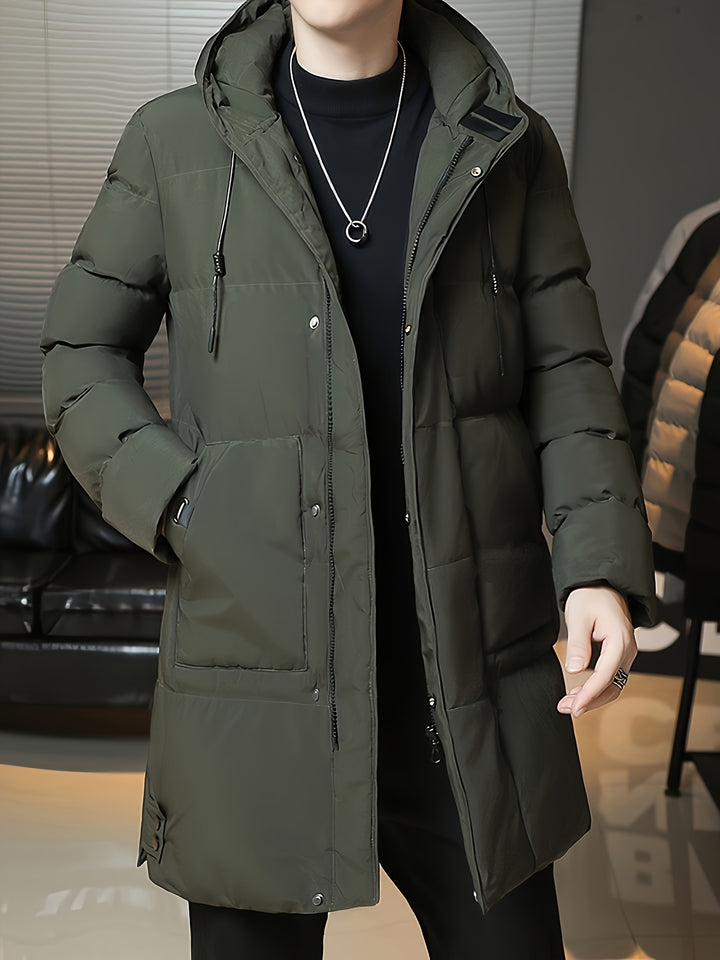 Donovan | Hooded Longline Puffer Coat