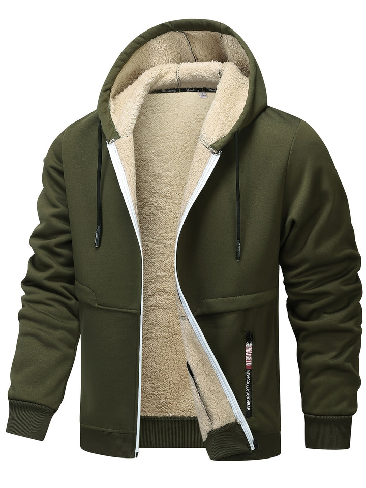 Russell | Cozy Hooded Zip-Up Jacket