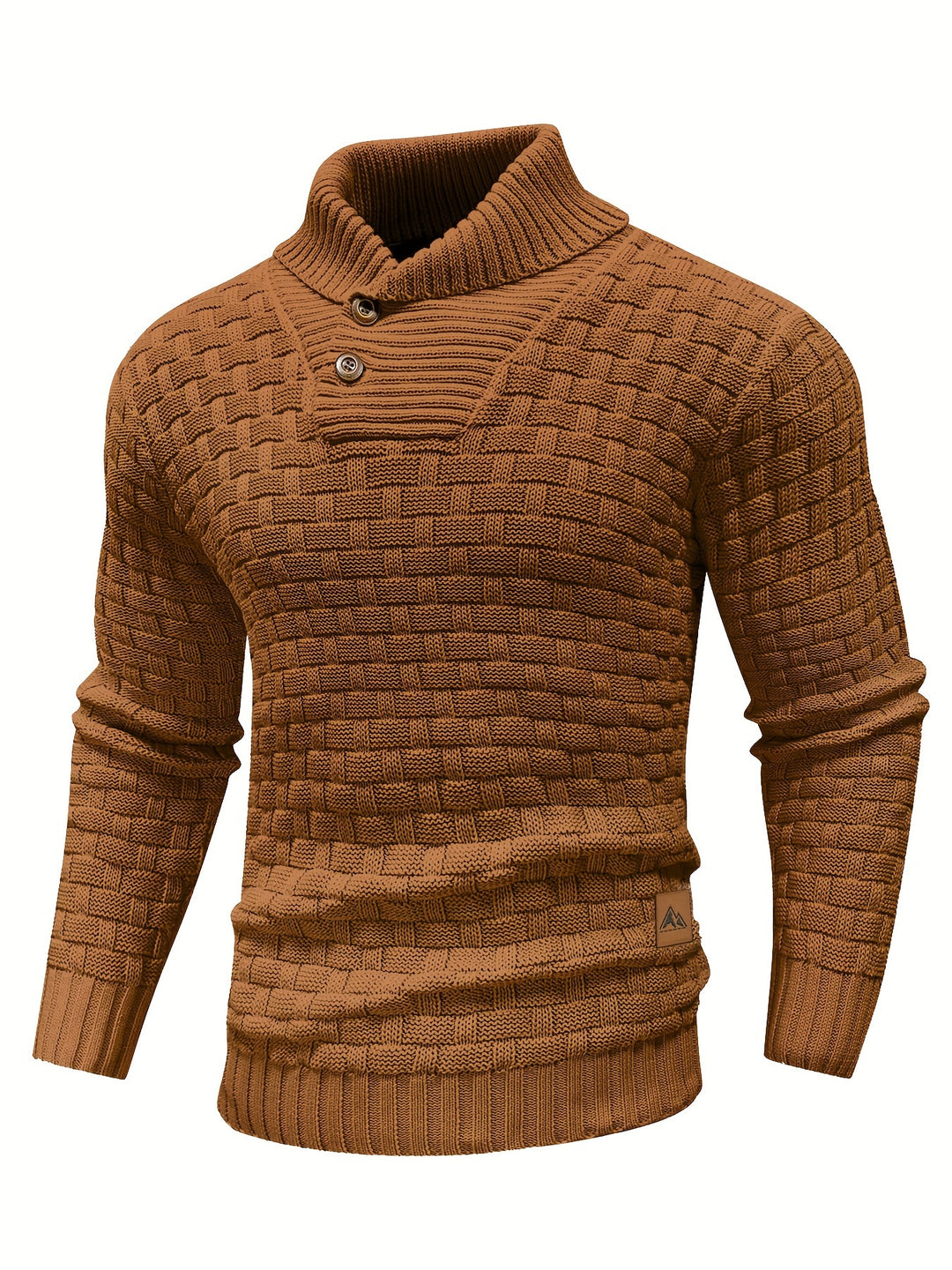 Alistair | Textured Shawl-Collar Sweater