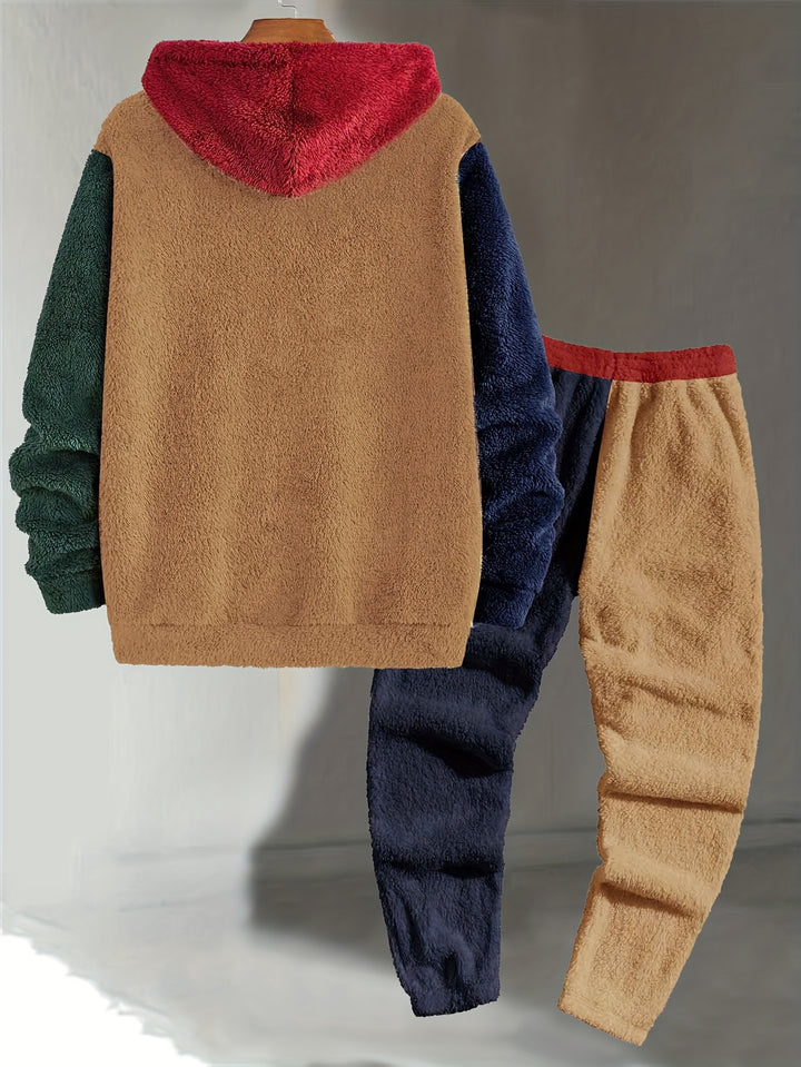 Vaughn | Cozy Color-Block Two-Piece Set