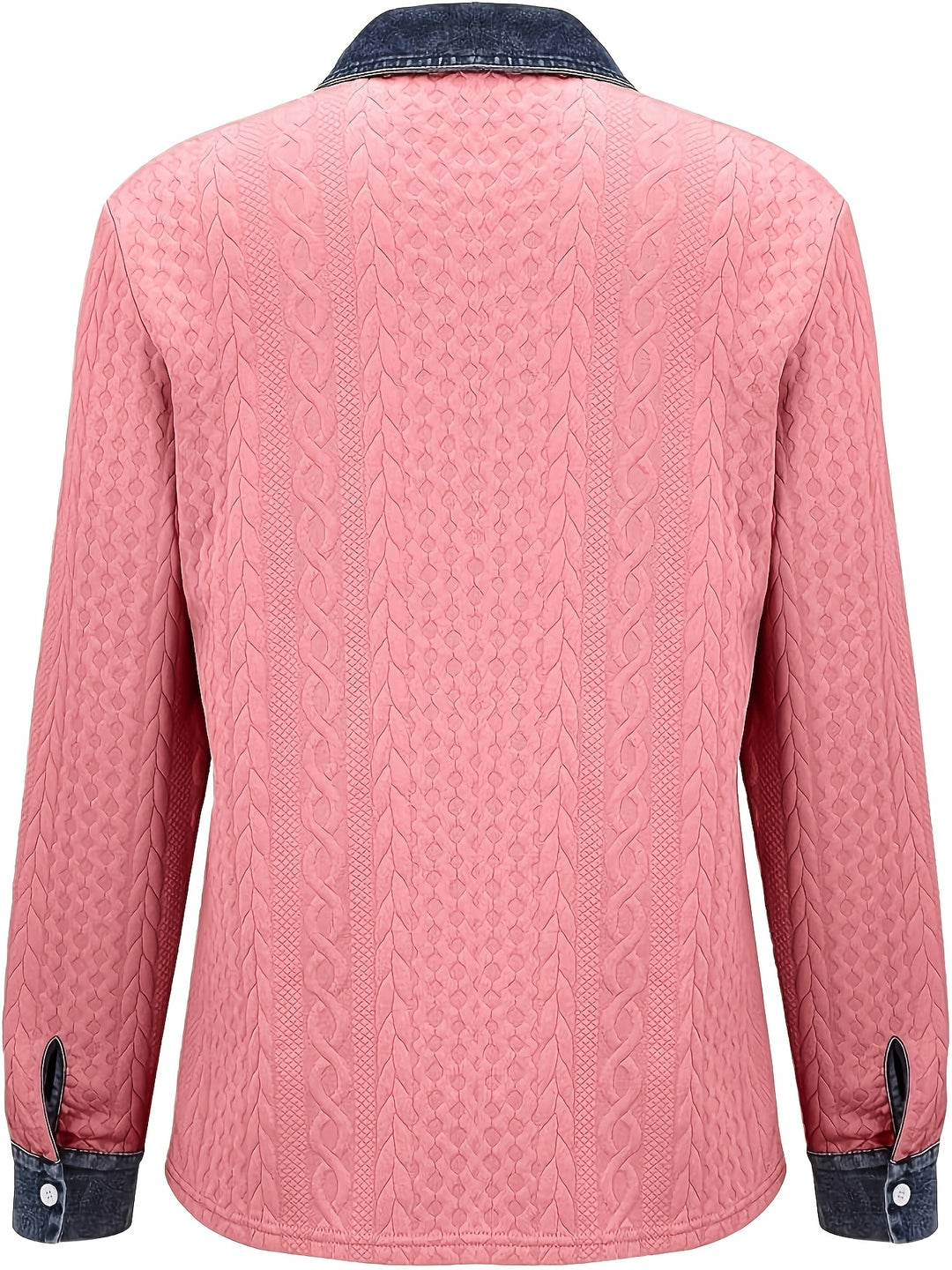 Greta | Textured Button-Up Shirt