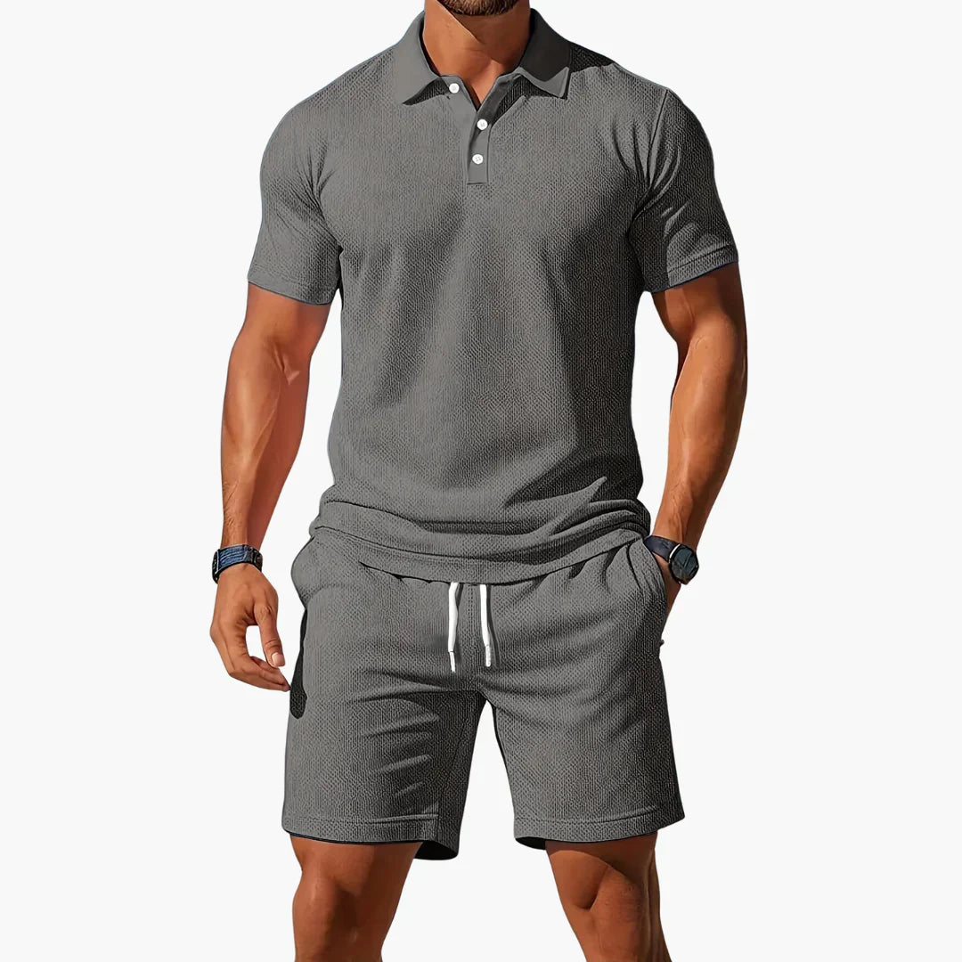 Connor | Summer Polo & Shorts Set