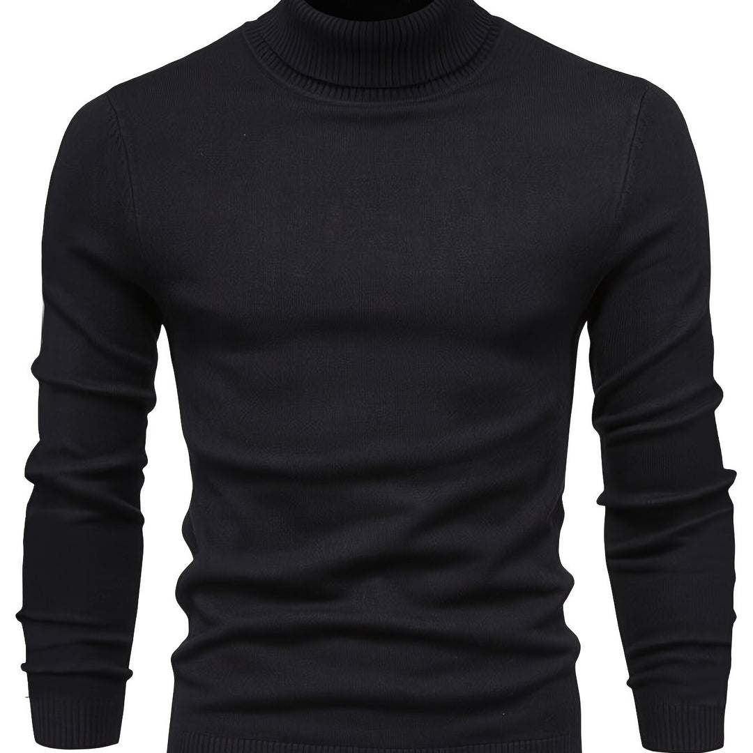 Malcolm | Classic Mock-Neck Sweater