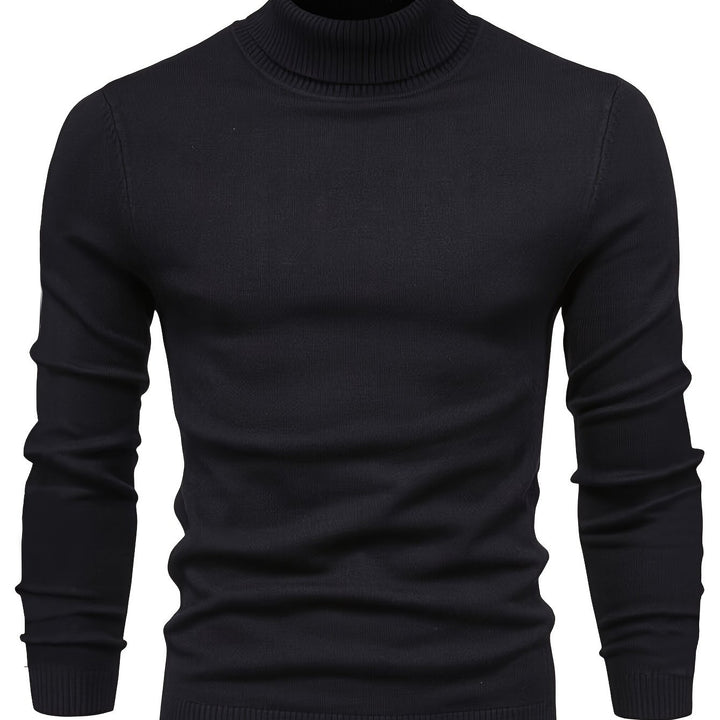 Malcolm | Classic Mock-Neck Sweater