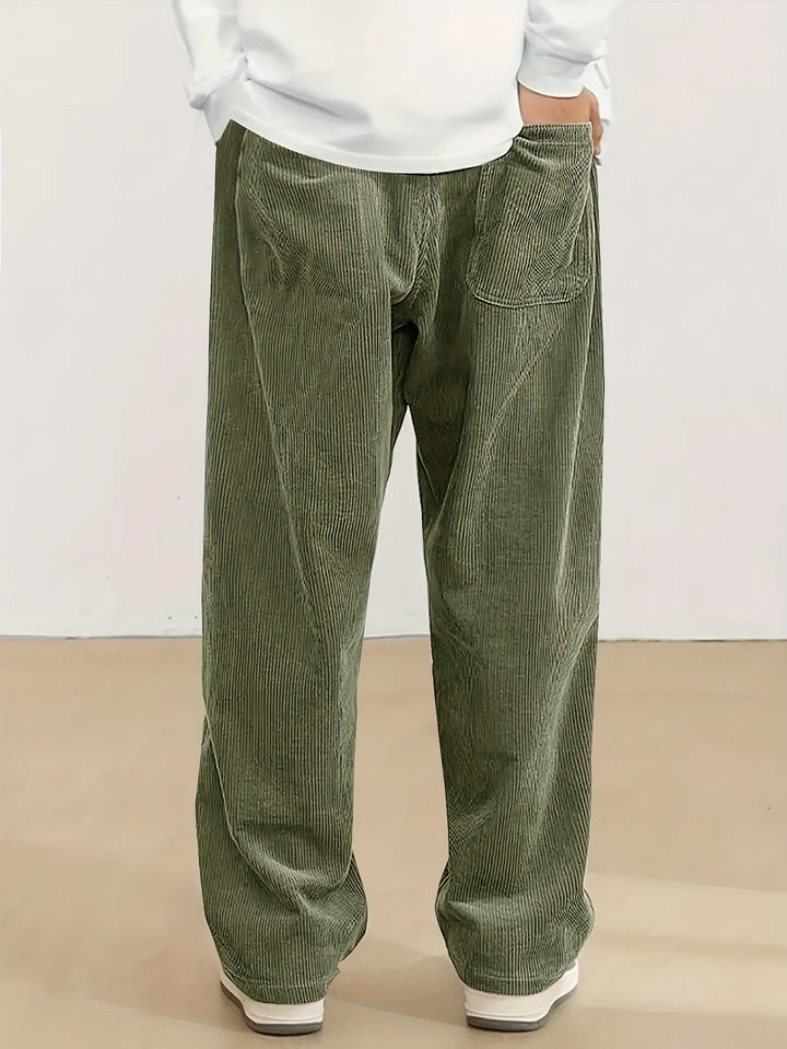 Reid | Relaxed Straight-Leg Pants
