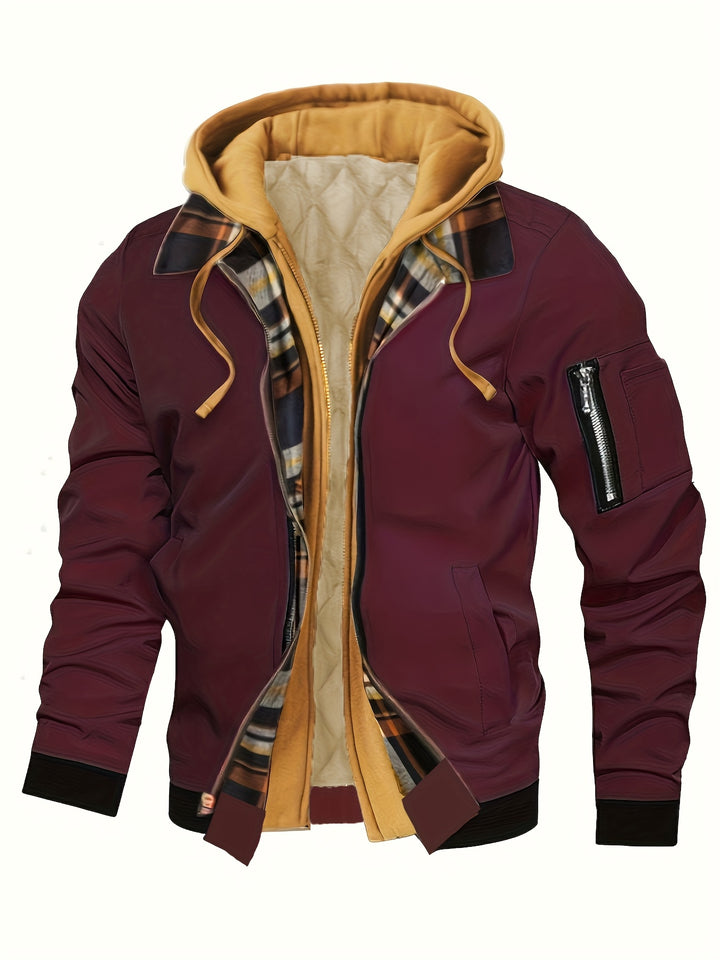 Bryson | Hooded Warm-Lined Zip Jacket