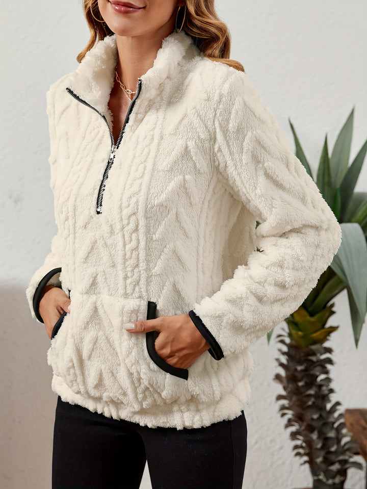 Delilah | Cozy Half-Zip Pullover