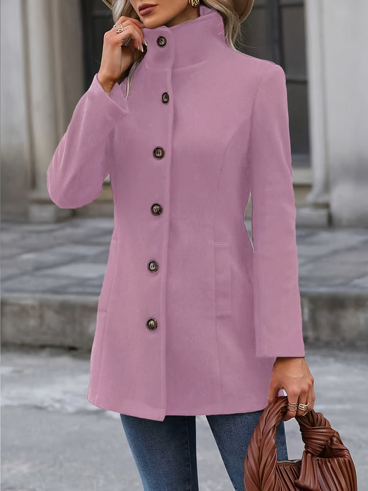 Annalise | Waist-Cinching Mid-Length Coat