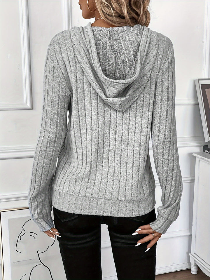 Thea | Cozy Textured Hoodie