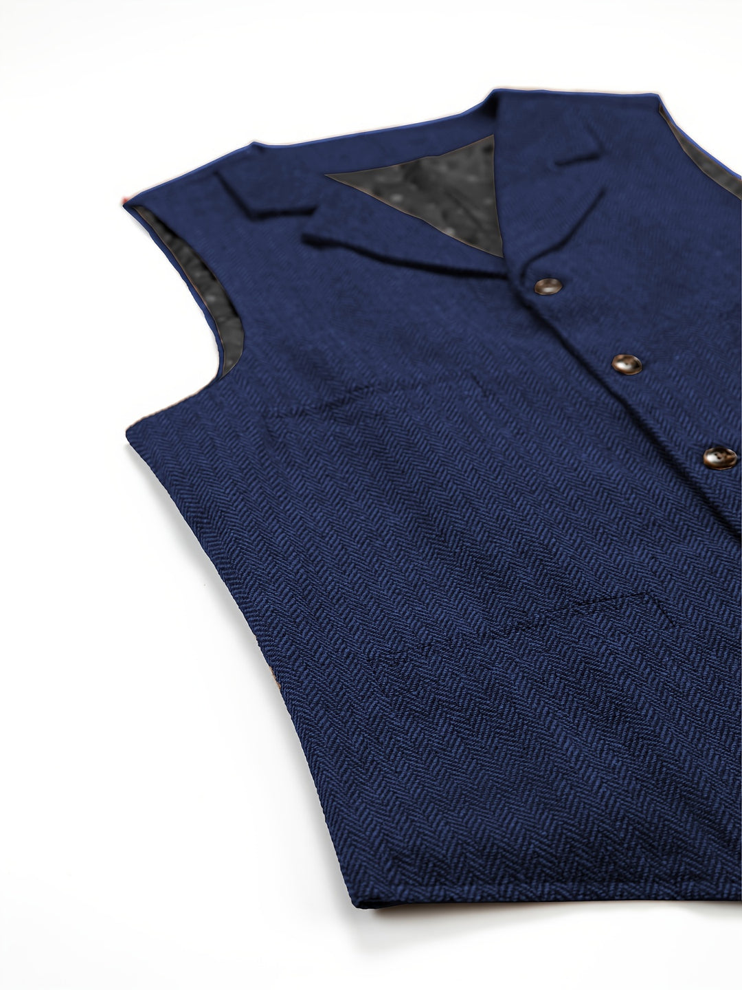 Colton | Heritage Herringbone Vest