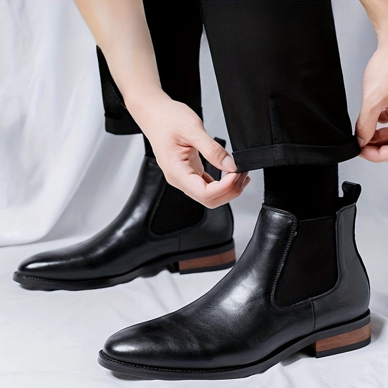 Ashford | Refined Pointed-Toe Chelsea Boots