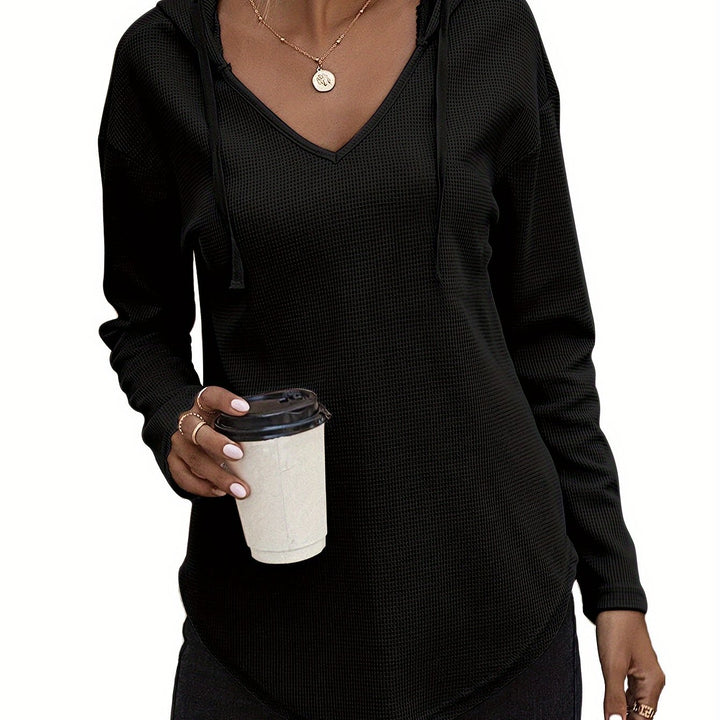 Kendra | Relaxed V-Neck Hoodie