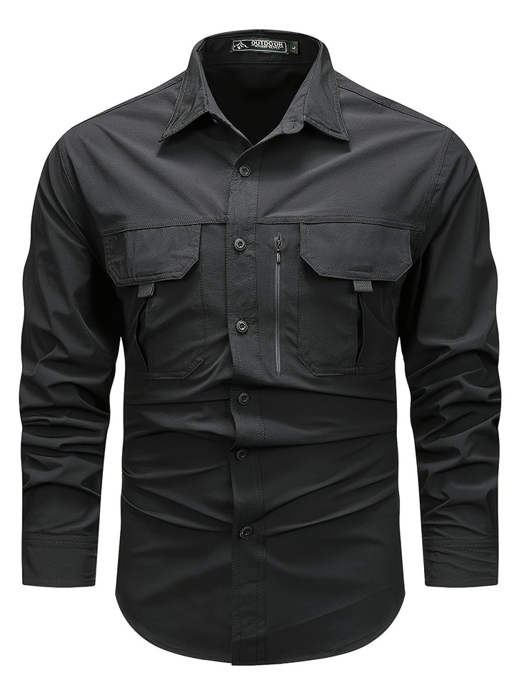 Duncan | Rugged Multi-Pocket Cargo Shirt