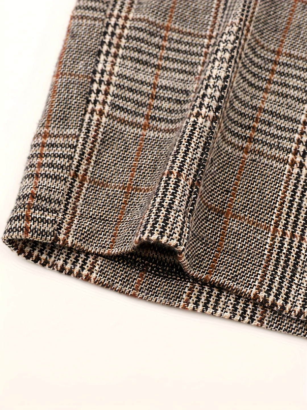 Matilda | Wide-Leg Plaid Trousers