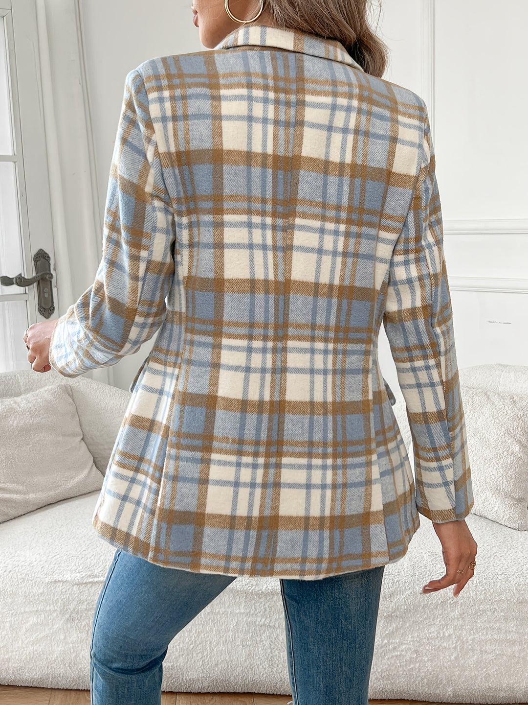 Clementine | Refined Checked Blazer