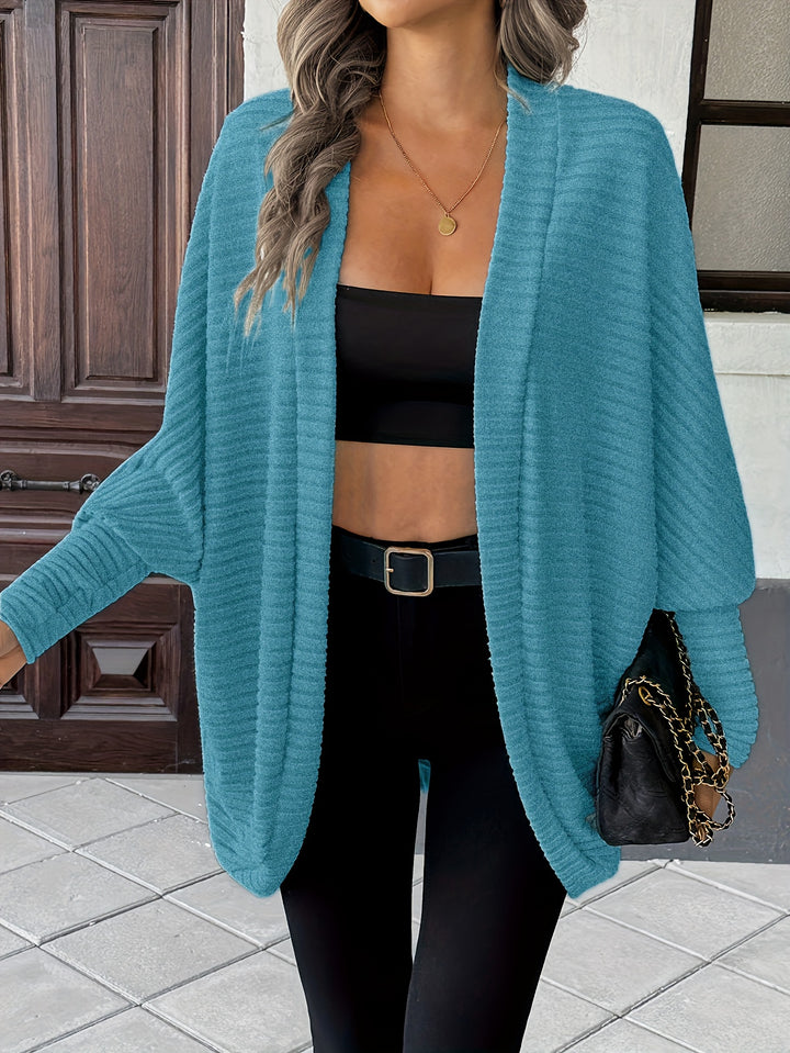 Odette | Relaxed Open-Front Cardigan