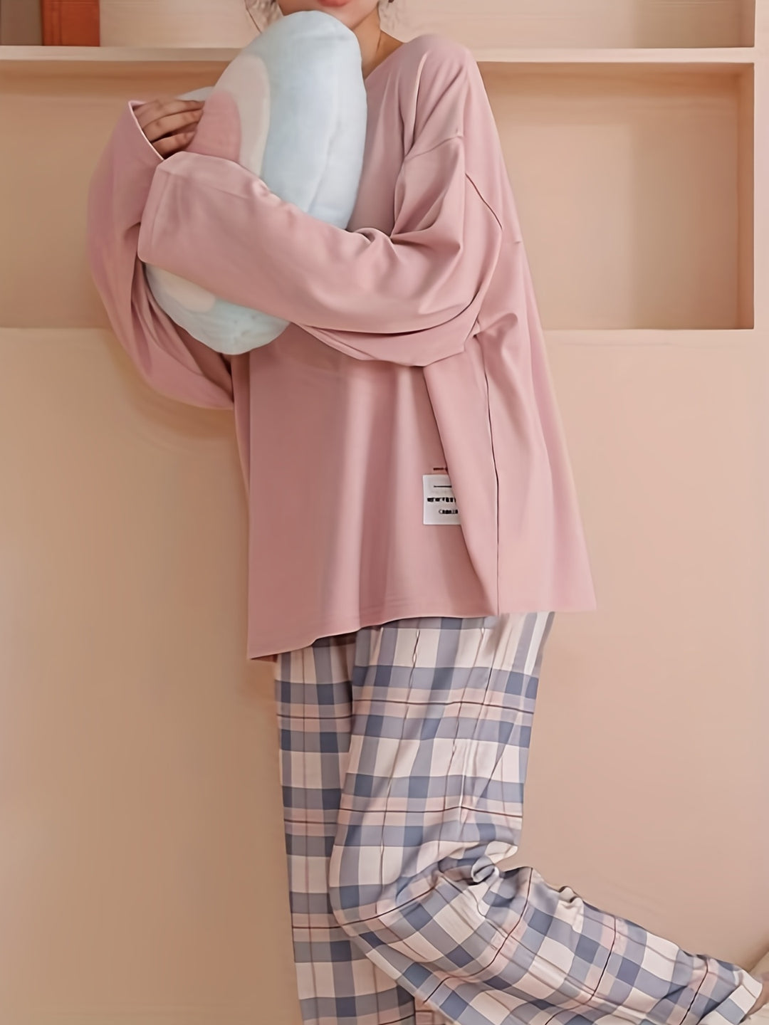 Genevieve | Relaxed Plaid Two-Piece Set