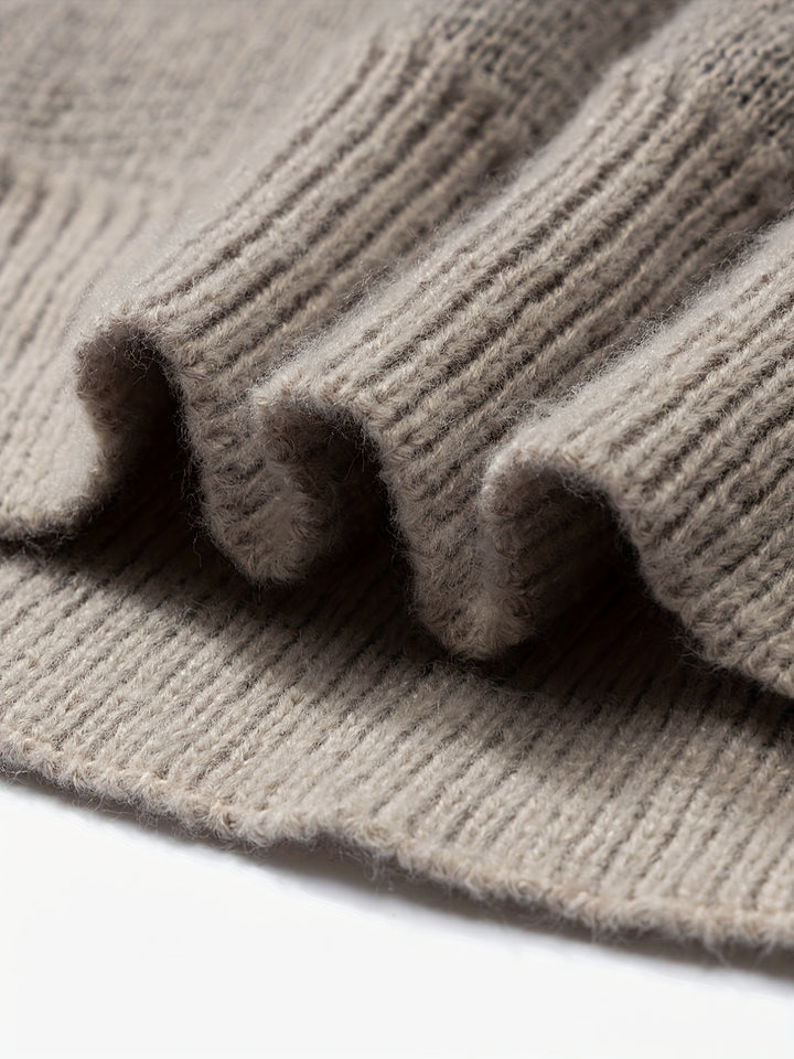 Percy | Color Block Knit Sweater